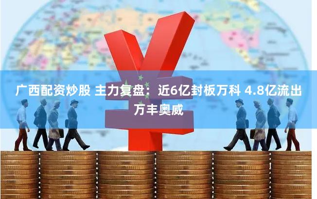 广西配资炒股 主力复盘：近6亿封板万科 4.8亿流出万丰奥威