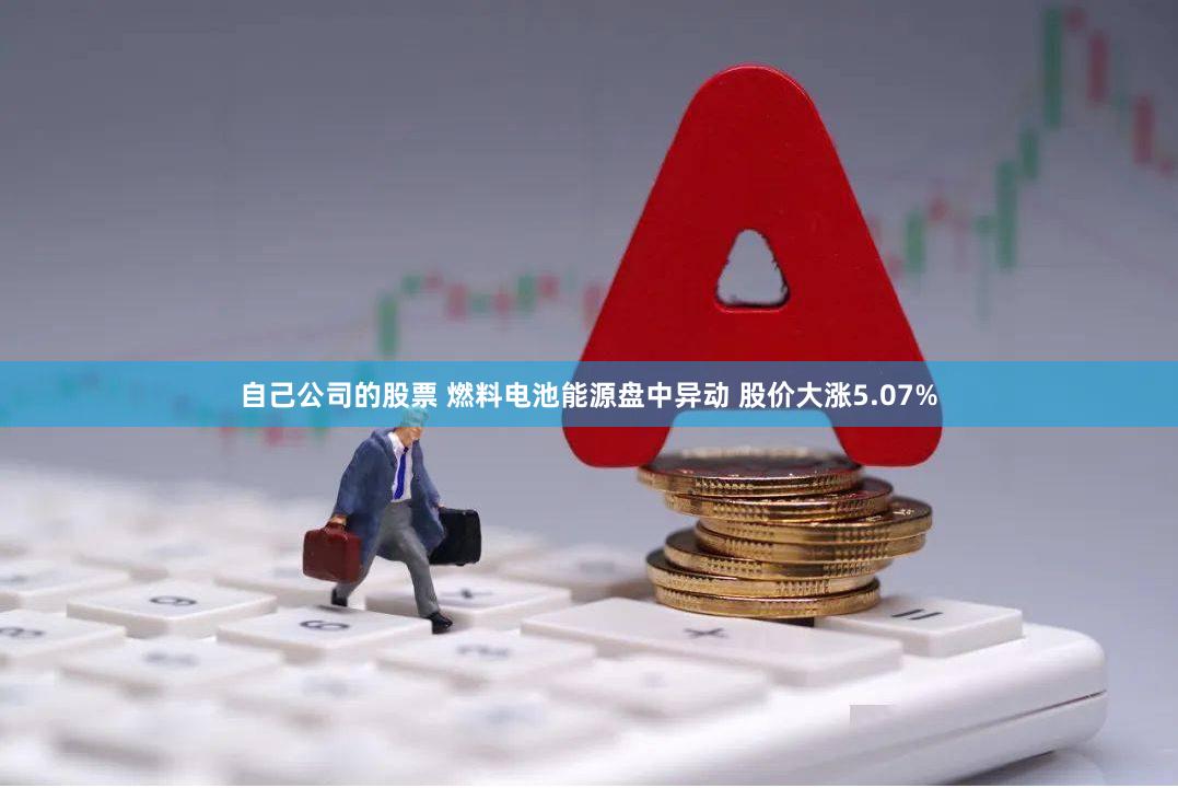 自己公司的股票 燃料电池能源盘中异动 股价大涨5.07%