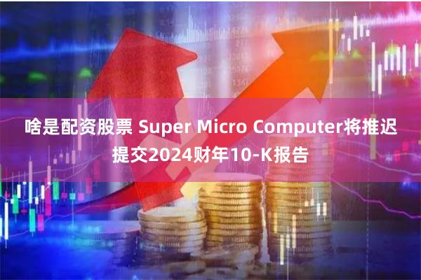 啥是配资股票 Super Micro Computer将推迟提交2024财年10-K报告